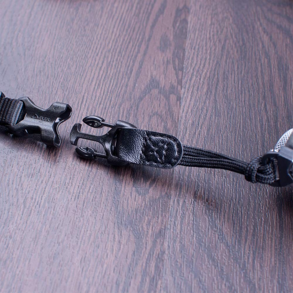 VKO Camera Strap Quick Release QD Loops Connector for DSLR SLR Medium, Black