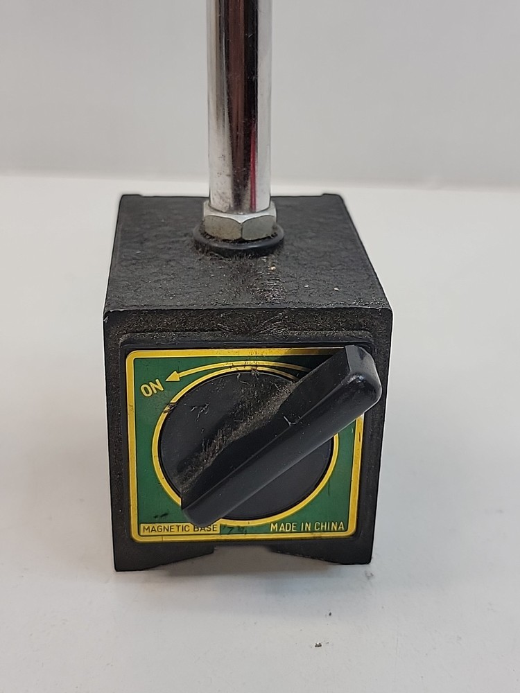 Magnetic Base Adjustable Metal Test Indicator Holder WITH DIAL INDICATOR