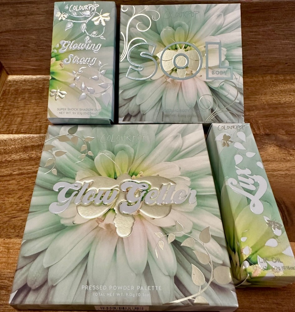 Colourpop - Glow Getter Collection - 4 piece set NIB