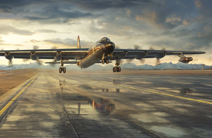 1/144 RODEN RD-348 Convair NB 36H Crusader
