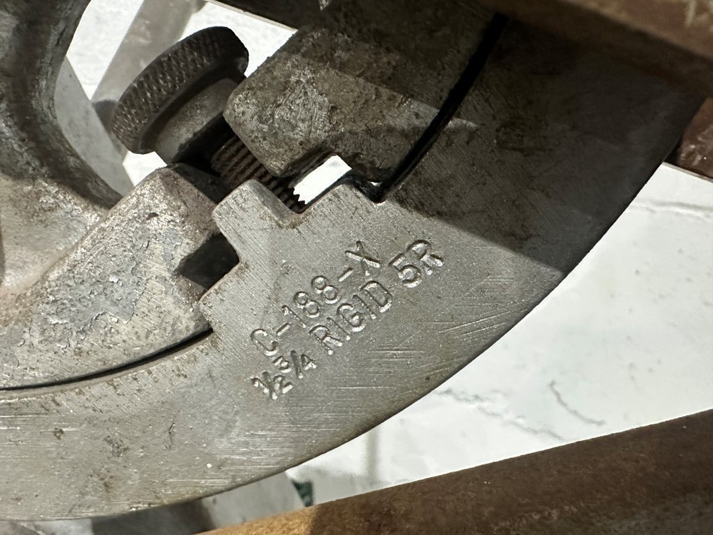 RIDGID 805 CONDUMATIC CONDUIT BENDER See Video