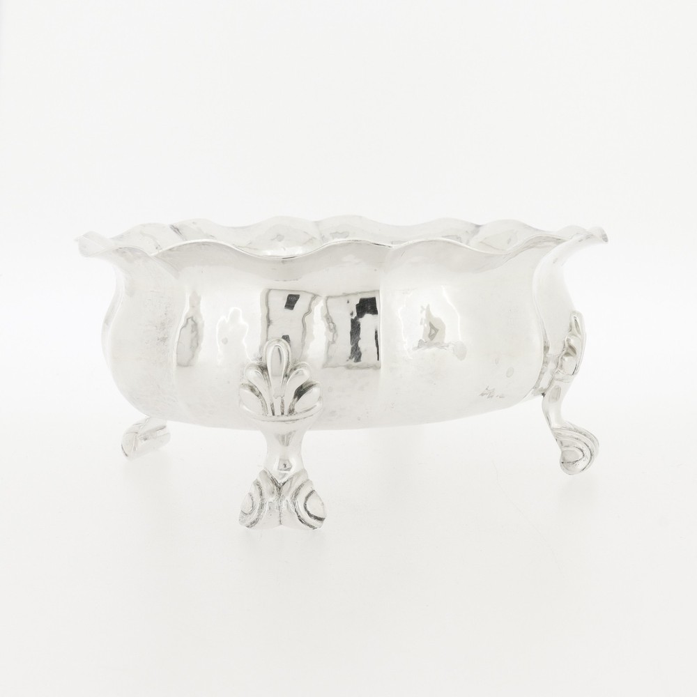 Vintage 5" Buccellati Sterling Silver Footed Bowl