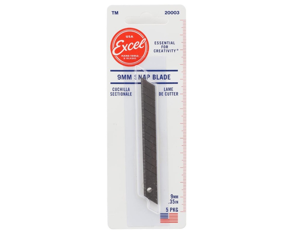 Excel 9mm 13-Point Snap Blades (5) [EXL20003]