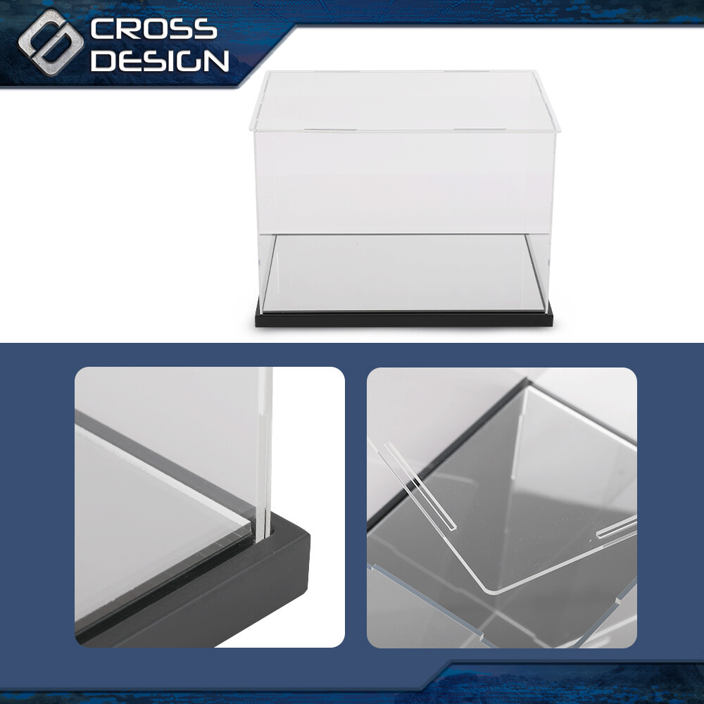 Clear Single Boxing Glove Horizontal Display Case