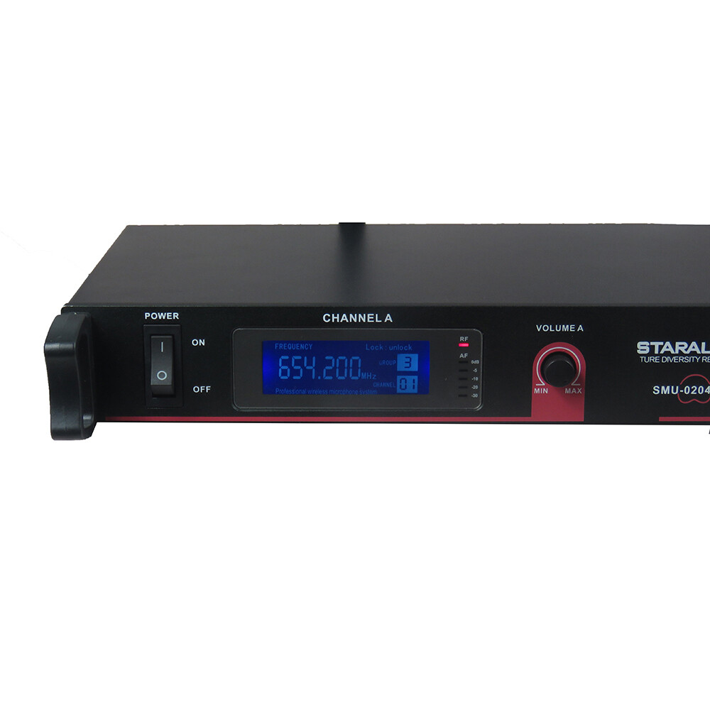 UHF Microphone Receiver Wireless Handheld Mic Headset Lavalier Lapel Microphone