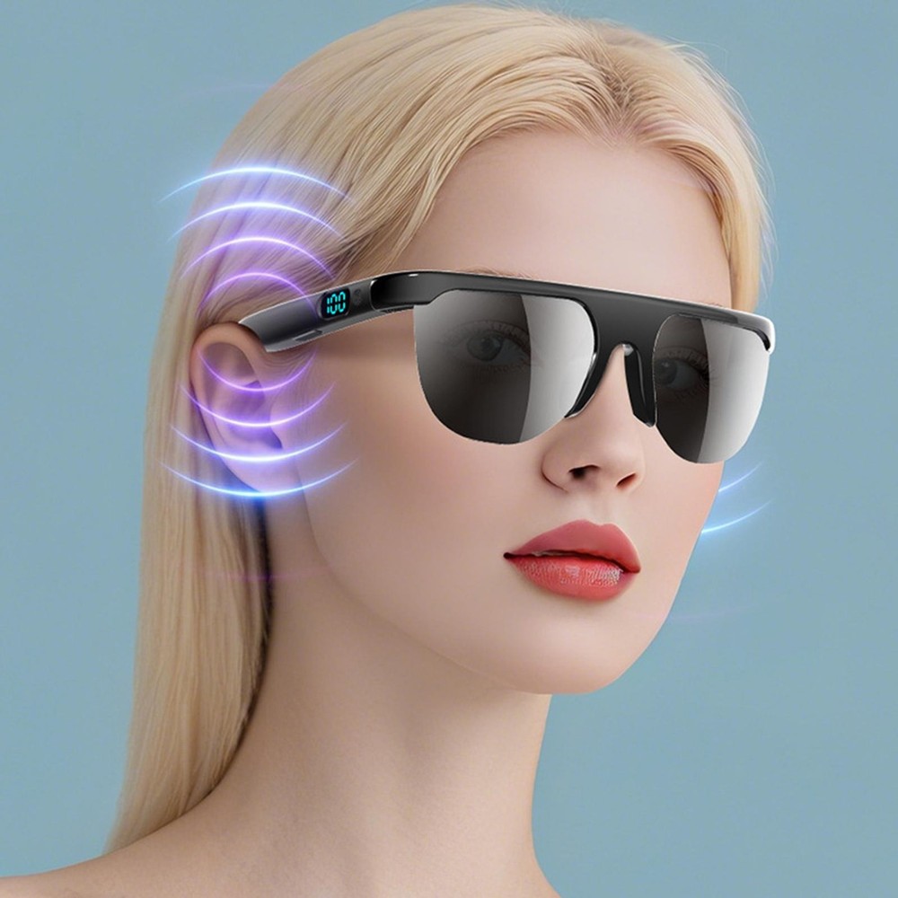 Smart Bluetooth Glasses Wireless Real-time Translation AI