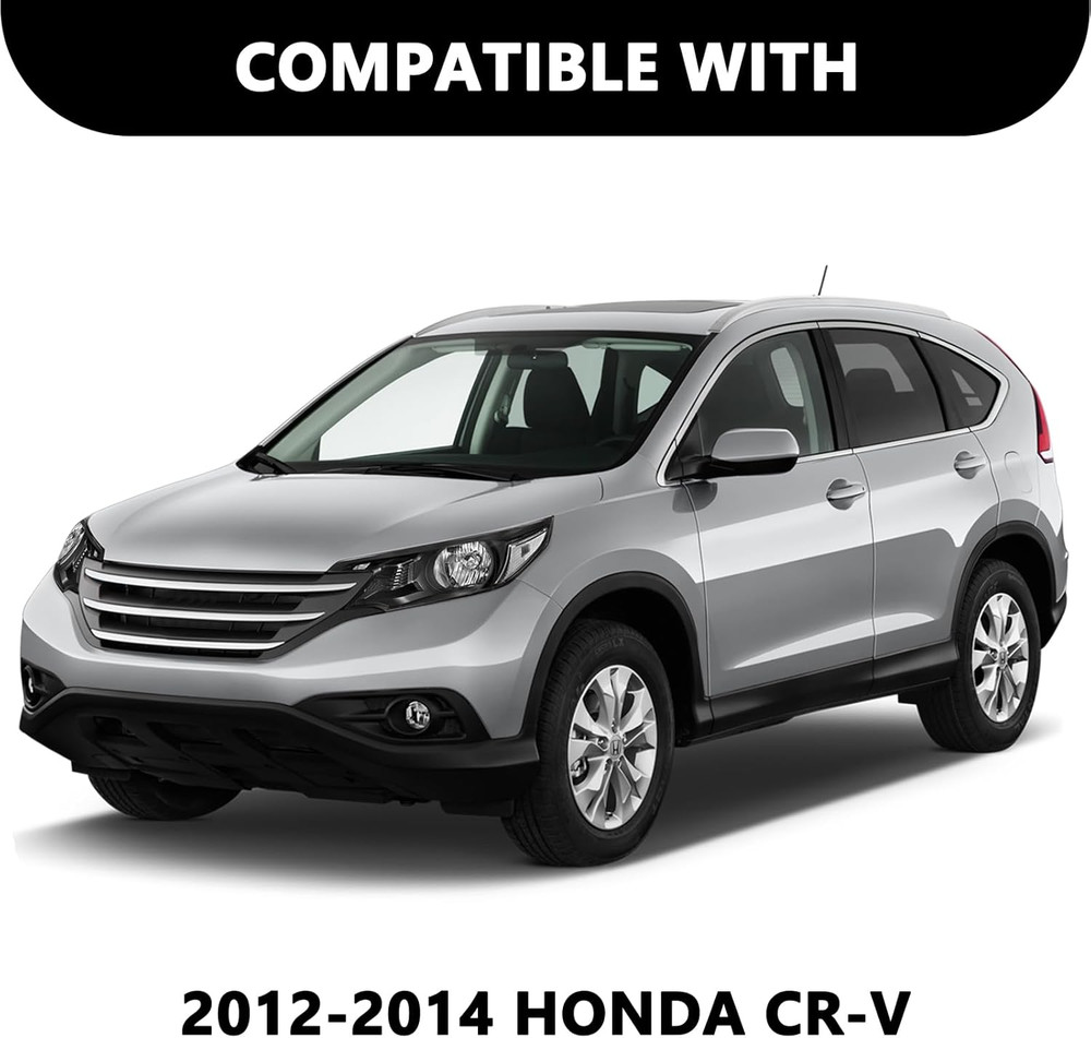 Headlight Assembly Set Compatible with [Halogen Type] 2012-2014 Honda CRV OEM He