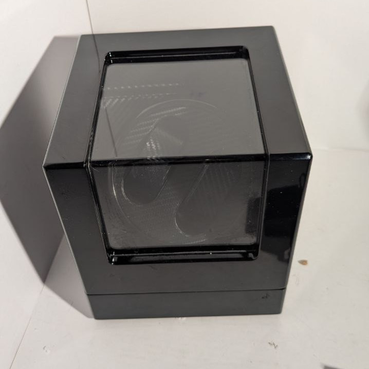 Watch Winders Automatic Mechanical Box Black Carbon Fiber Double Automatic