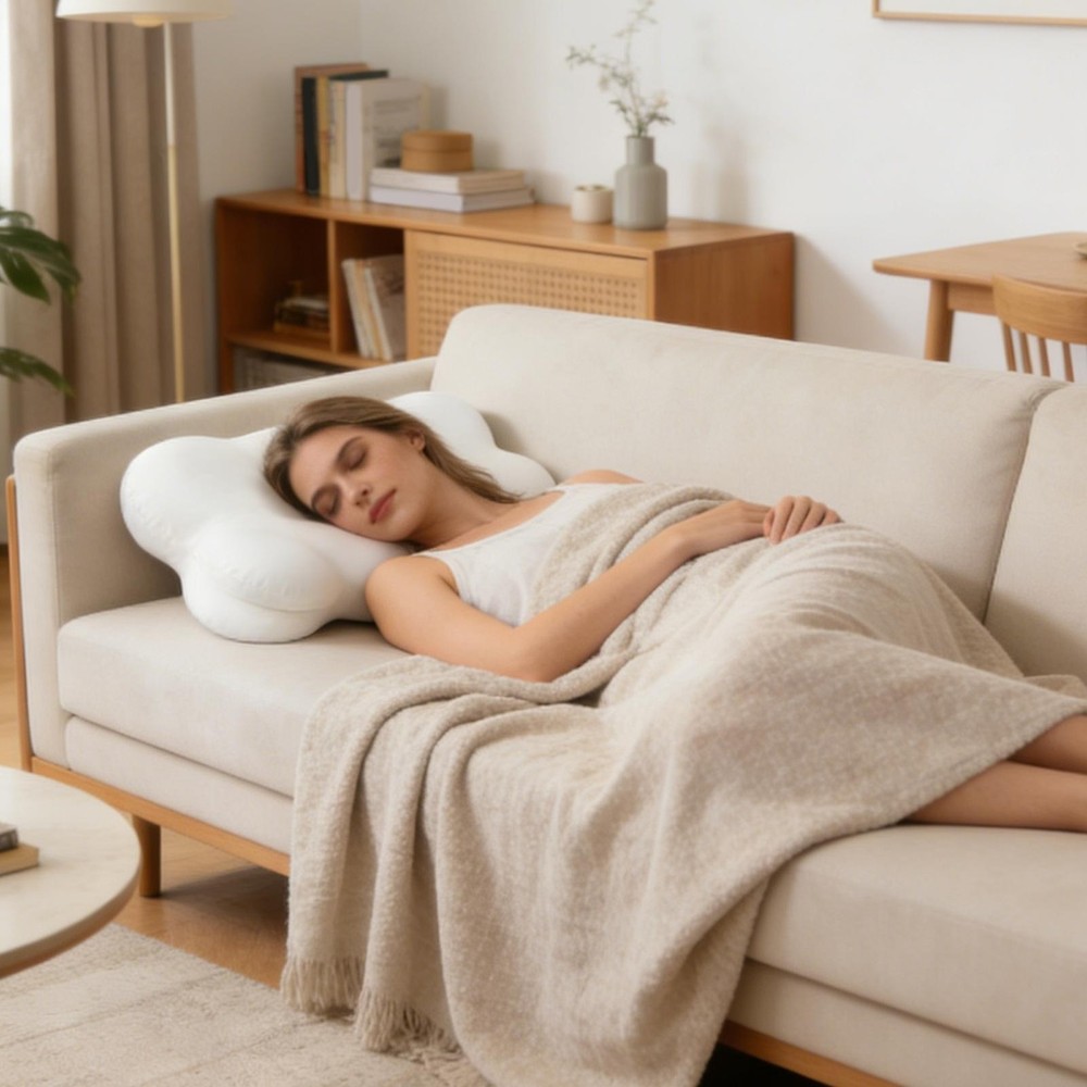 Mellow Sleep Pillow, Mellow Cloud Pillow, Ergonomic Memory Foam Pillows