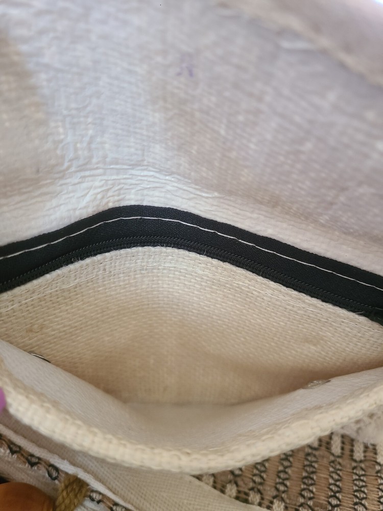 Cloth Messenger Bag and Wallet from India