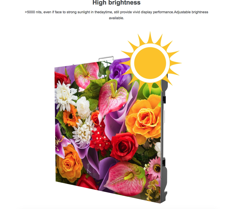 LED P2.6 HD Front Service 7860 Hz Wall video screen HD LED display / panel