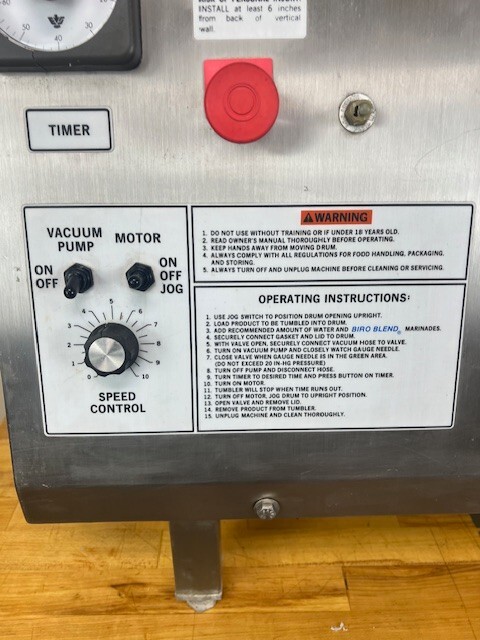 Biro Vacuum Tumbler - VTS-50 - Meat / Seafood
