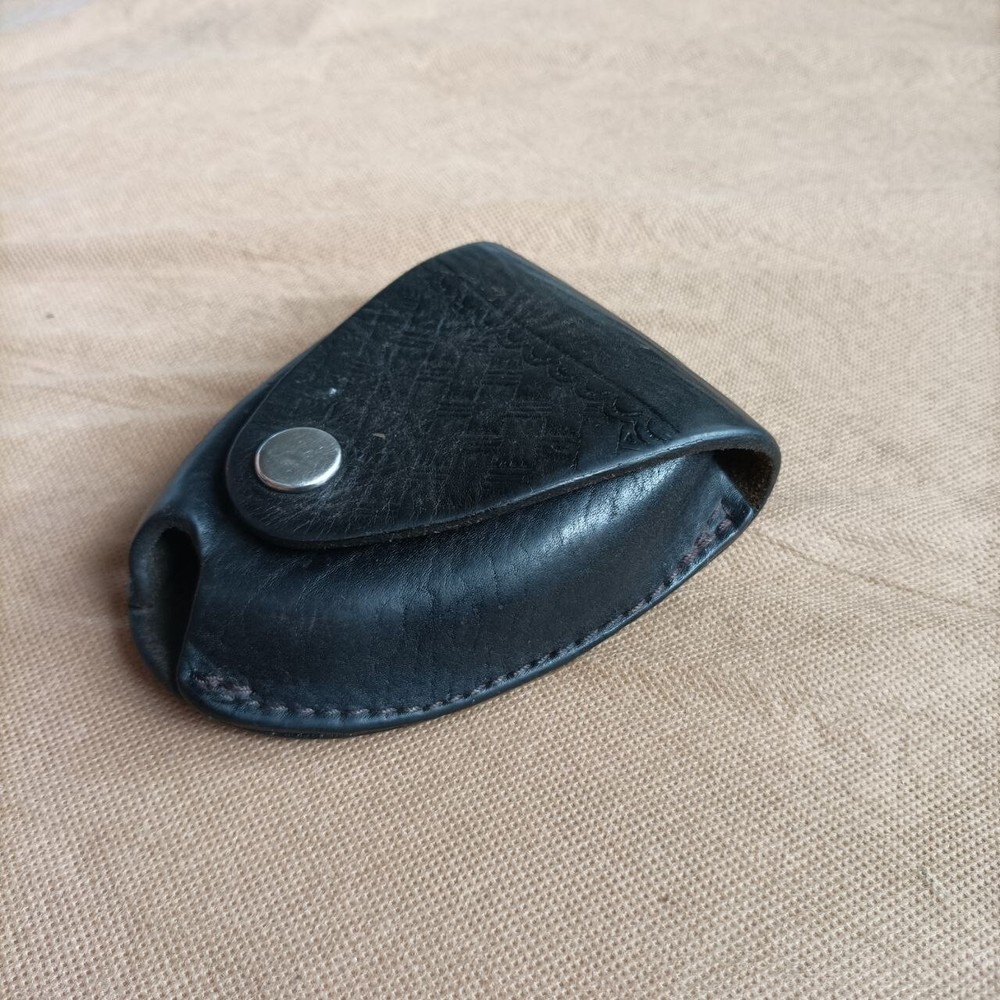 Vintage USSR leather Case for handcuffs