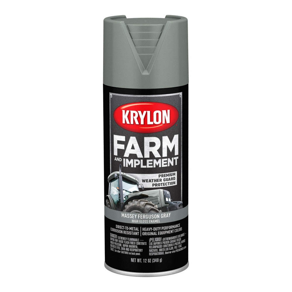 KRYLON  Farm + Implement  Spray Enamel, 12 oz. 833ZP3
