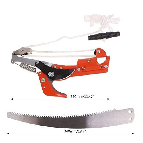 Extendable Pole Saw Trimmer Head - Adjustable Branch Pruner for Tree Pruning
