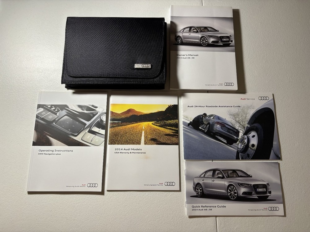2014 Audi A6/S6 Owner's Manual OEM Set