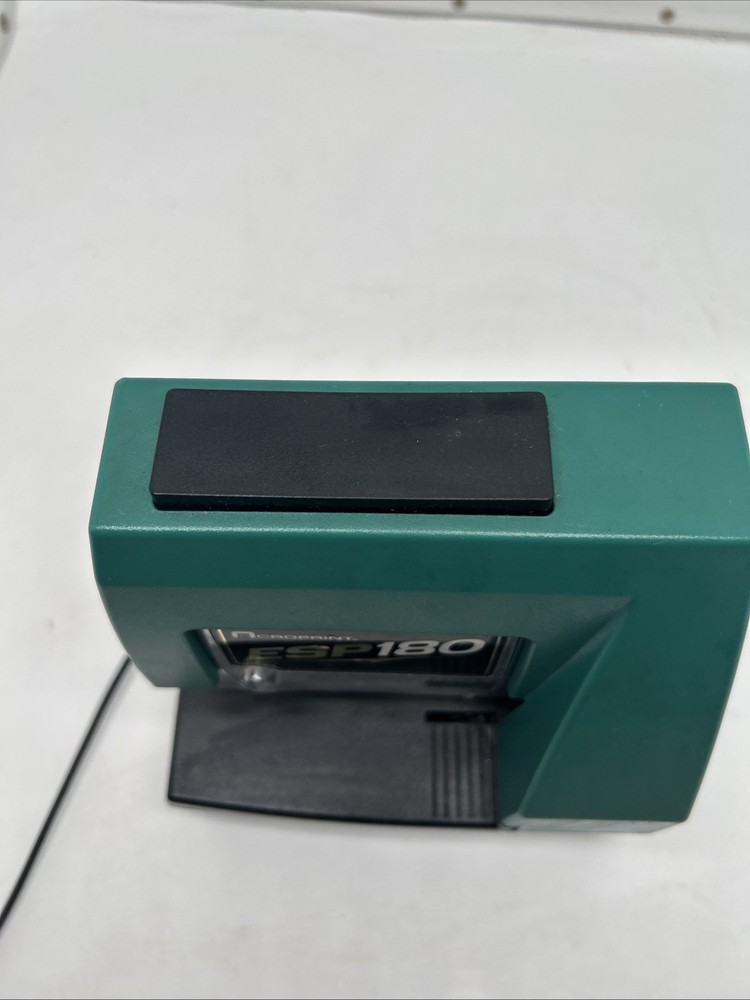 Acroprint ESP180 Time Clock W/Power Supply Powers ON!
