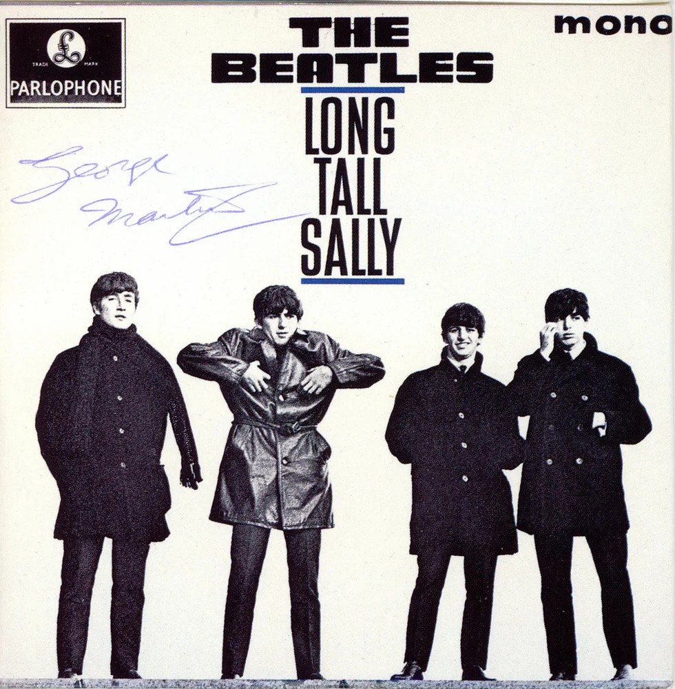 George Martin Signed “Long Tall Sally” CD