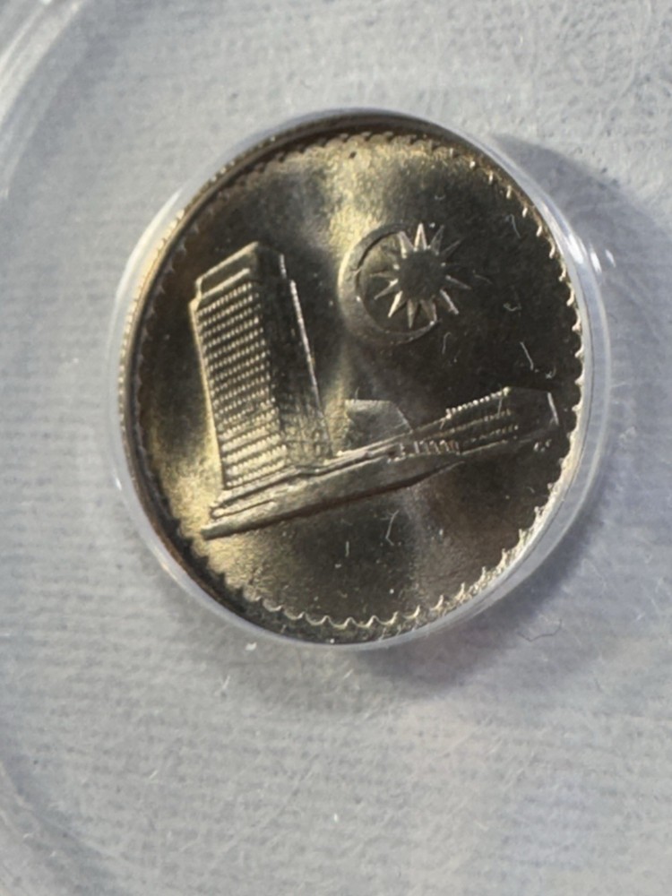1981 Malaysia 10 Sen Graded MS 66 by ANACS