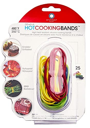 Silicone Cooking Bands - Multi Color - 1 Unit