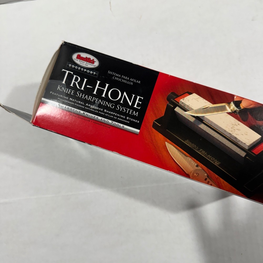 Smith’s Tri-Hone Sharpening System For Knives & Tools TRI6