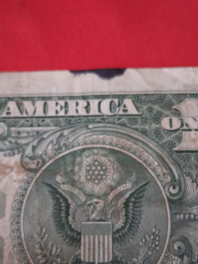 Star Note with Ink Error F 05468772 *