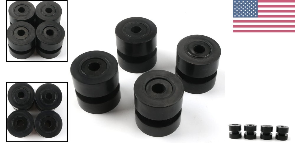 4-Piece Peterbilt Polyurethane Exhaust Bushing Set – Lightweight & Strong