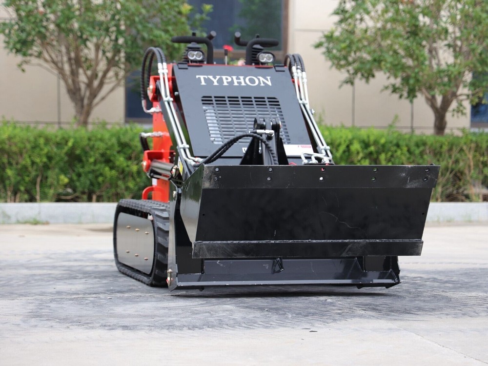 Mini Skid Steer Loader Attachments STOMP Skid Steer TYPHON 4 in One Bucket