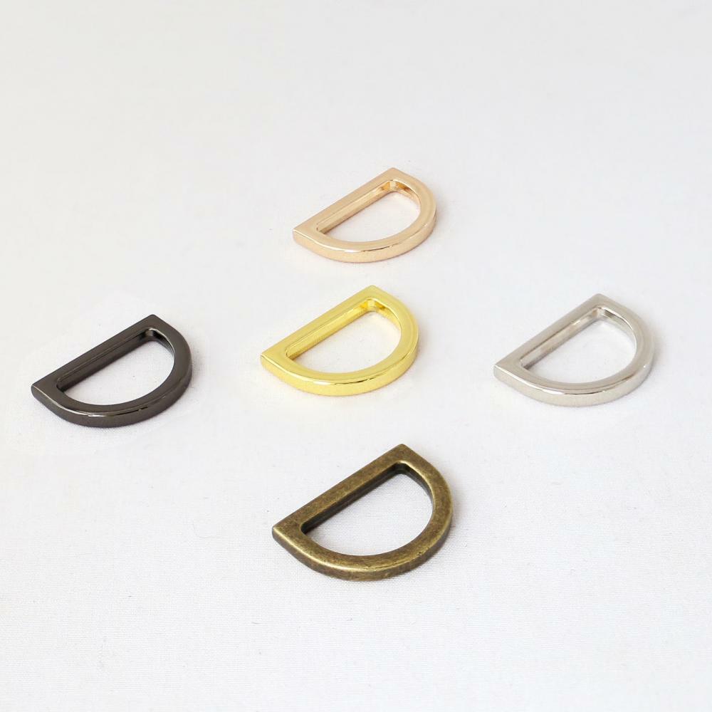 Metal Ring - Flat Cast D-Ring PACK OF 10