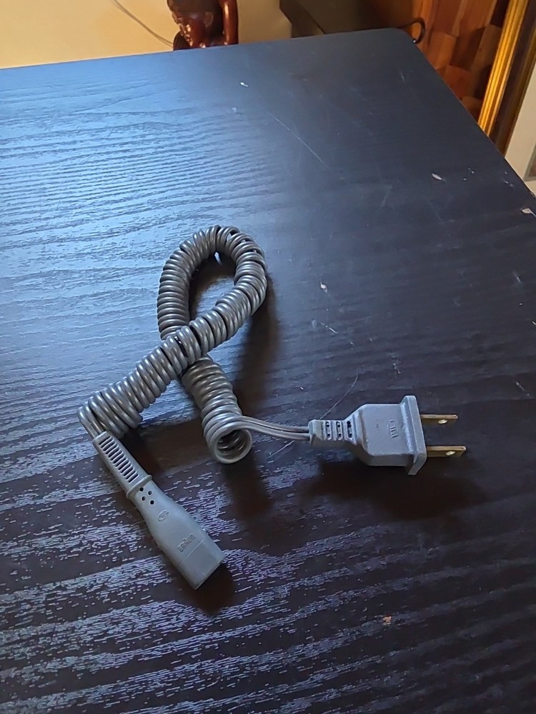 Braun CW2761 AC Power Adapter - Replacement Cable