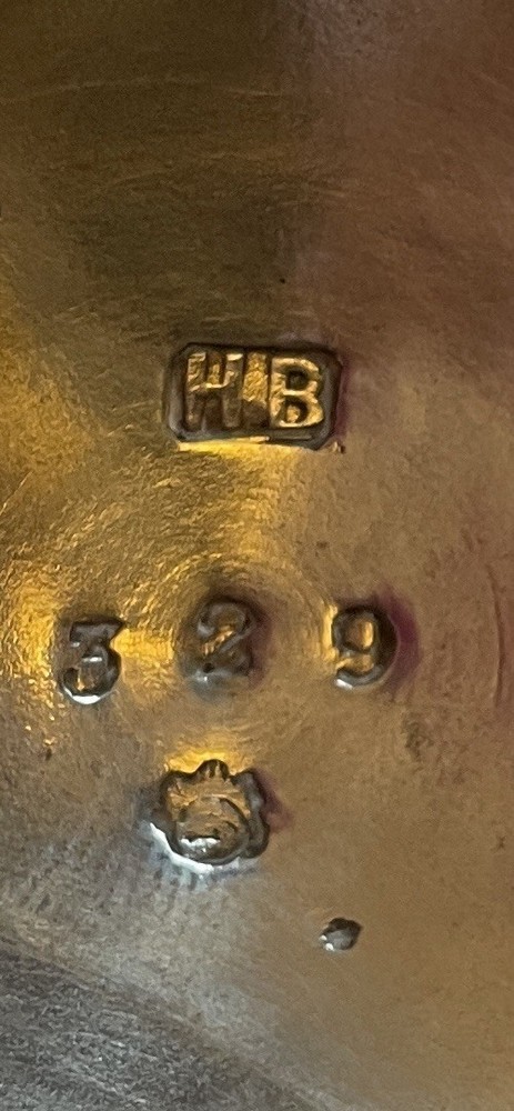 Antique Silver Plated Goblet Hallmarked