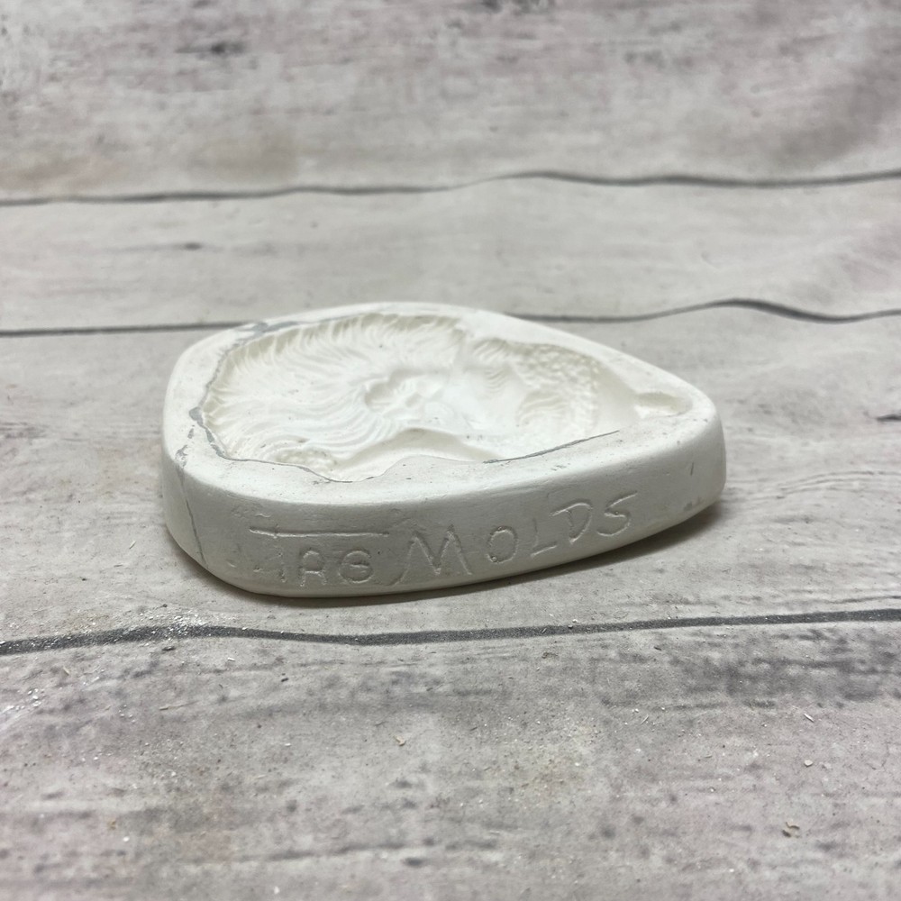 Tag Mold Ceramic Open Casting Santa Clause Face&Snowflake #TT-1005 #TT-1039