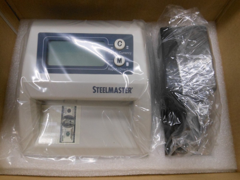 Steelmaster. 2003300 Automatic Counterfeit Detector - NEW