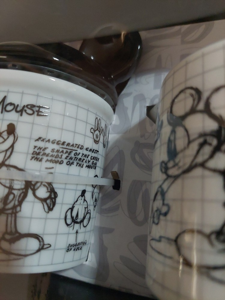 DISNEY Ceramic Sugar & Creamer Set