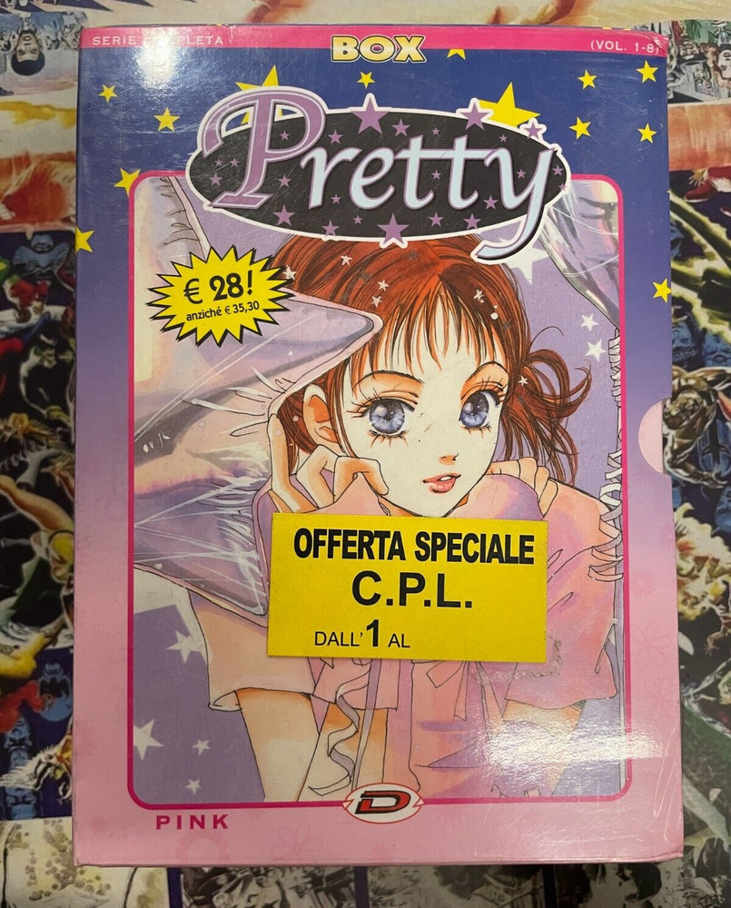 PRETTY Dynit Complete 8 Volume Manga Series with BOX*