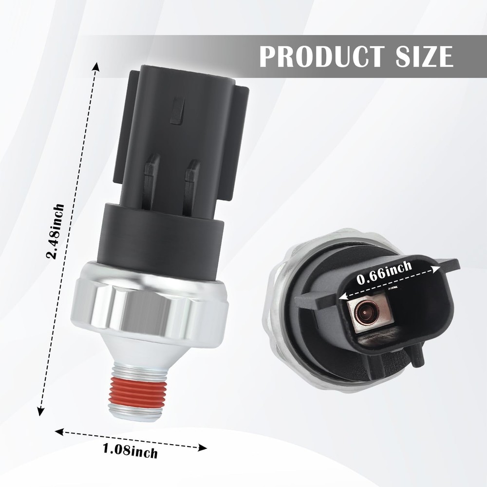 PS404 Engine Oil Pressure Switch Replacement Black