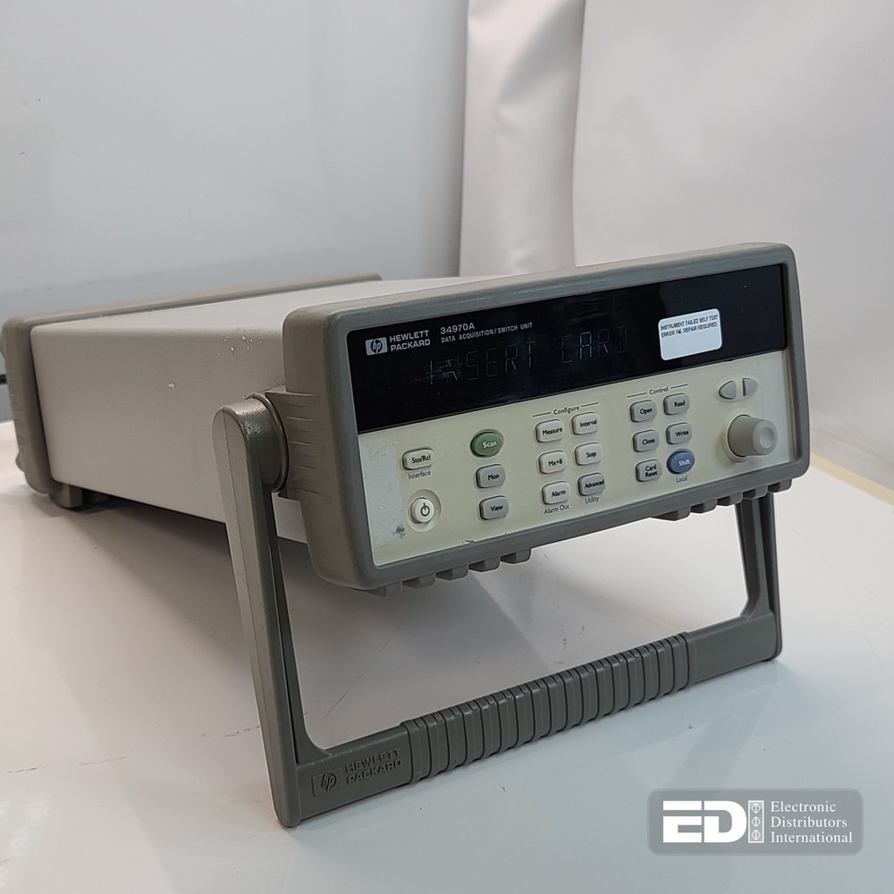 Agilent HP 34970A Data Acquisition Switch Unit Failed Self Test, Error 746