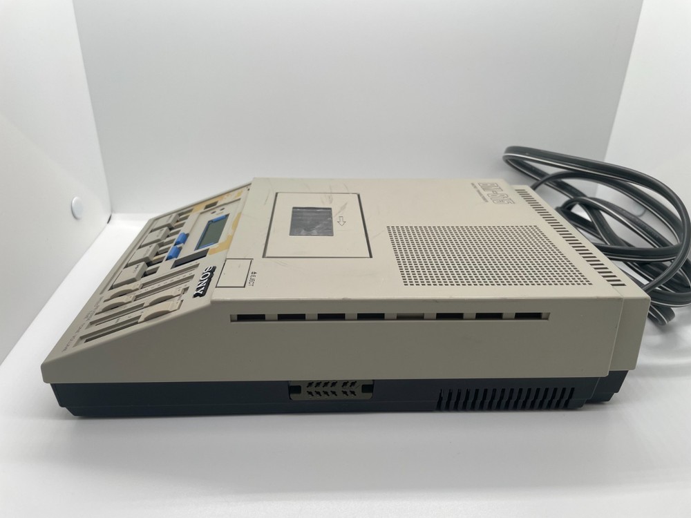 Vintage Sony BM-815 Micro Cassette Transcription Transcriber Powers On