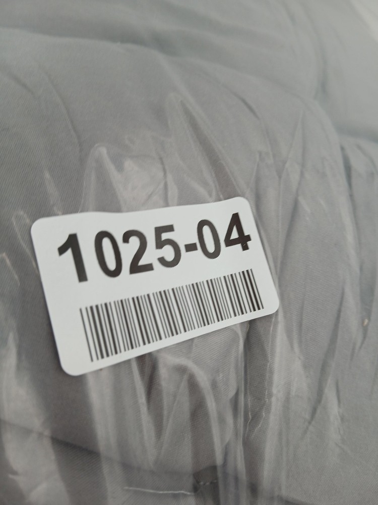 Camping Cot Pad Roll-Up Sleeping Mat 70 x 26" Gray Lightweight Thin Padding Camp