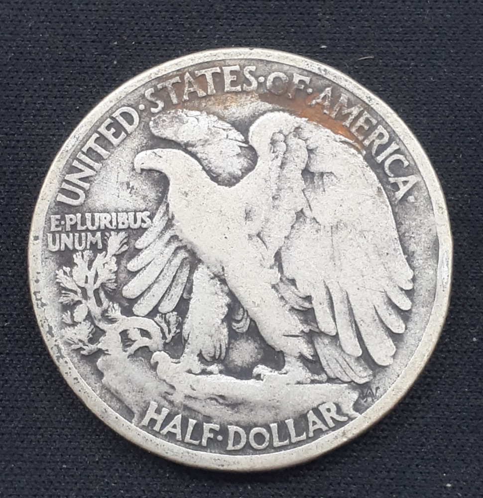 1917 WALKING LIBERTY HALF DOLLAR SILVER