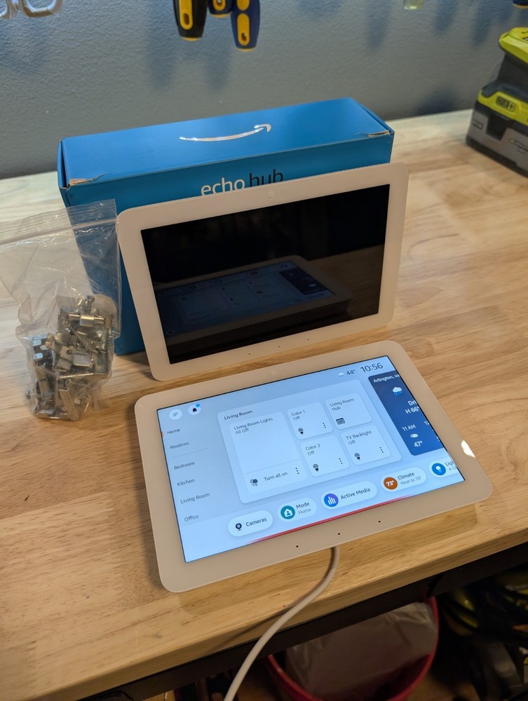 Echo Hub 8, Set Of Two Smart Displays Amazon
