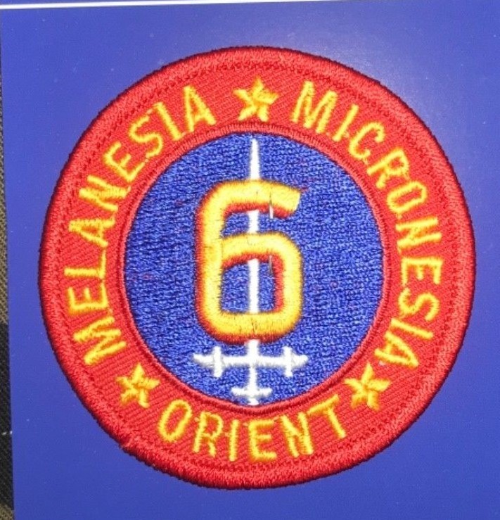 US MARINES PATCH 6TH MAR DIV USMC MELANESIA MICRONESIA ORIENT