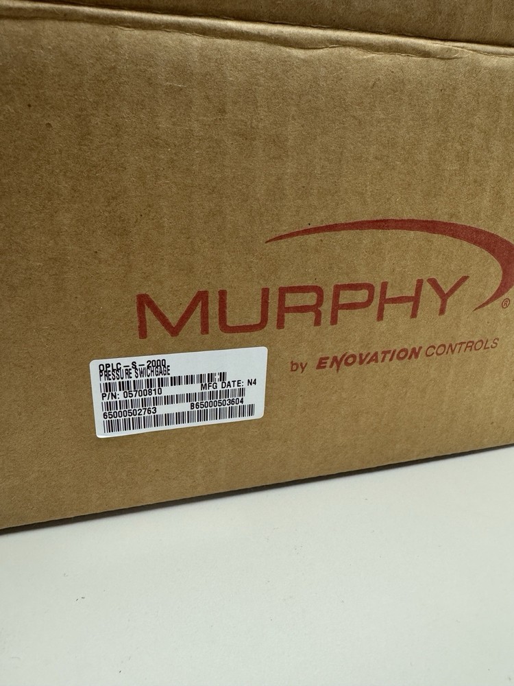Murphy 05700810 OPL Series Gage, Surface Mount, 0-2000 Psi