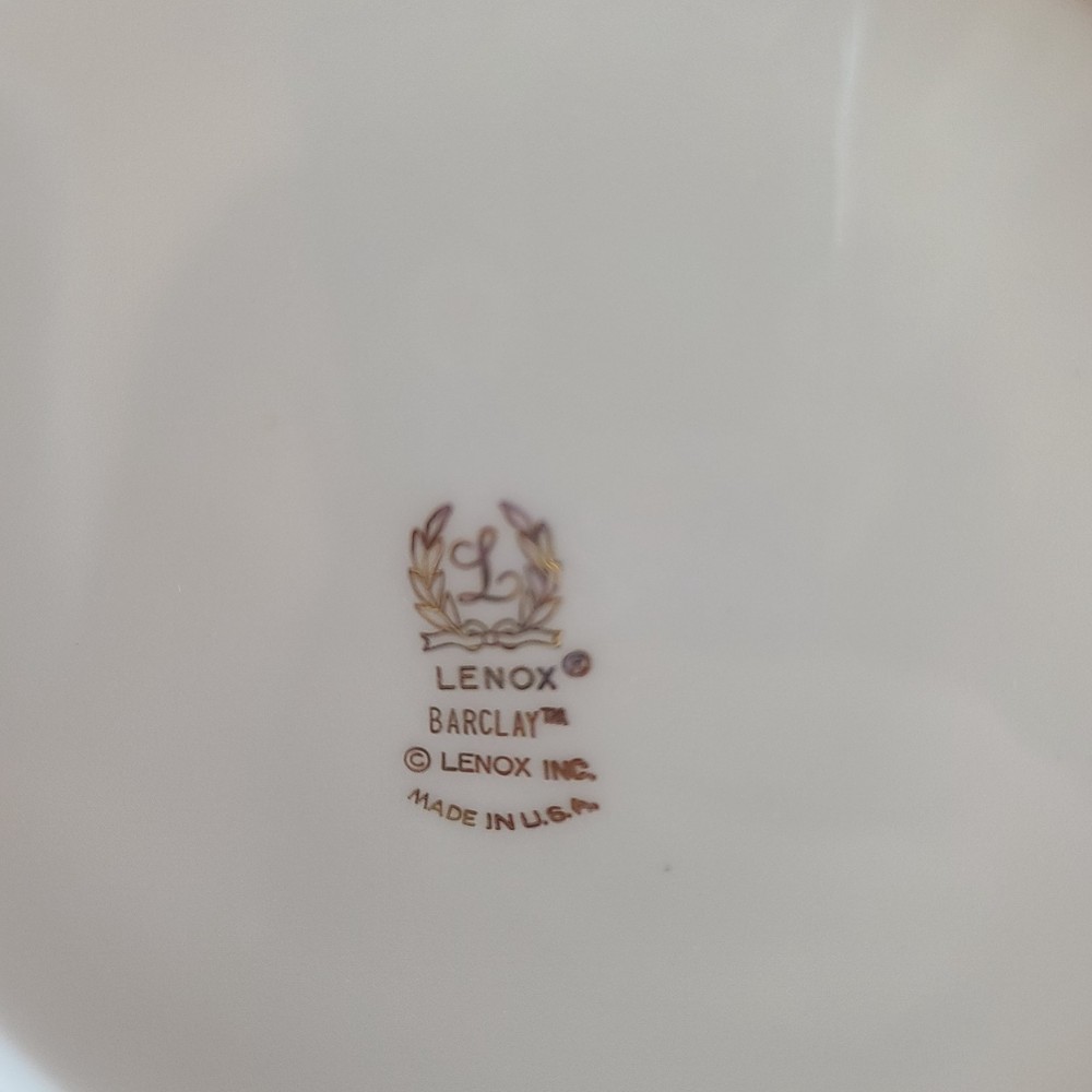 Barclay by Lenox 5 Piece Place Setting 2 nd quality