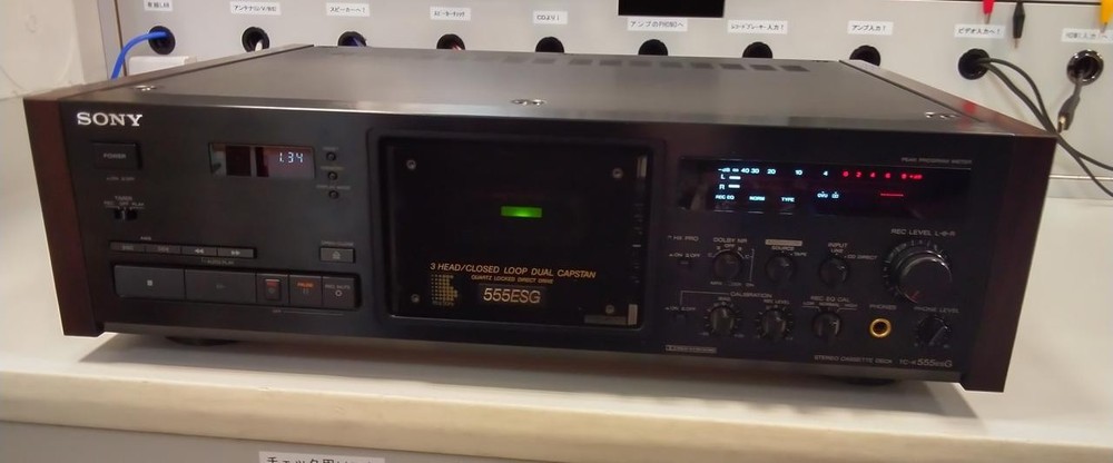SONY TC-K555ESG cassette deck