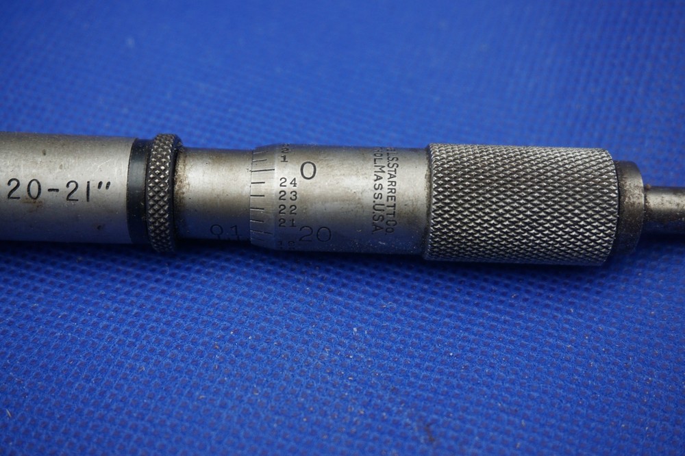 Starrett 824 Inside Micrometer 20-21" Range, .001"
