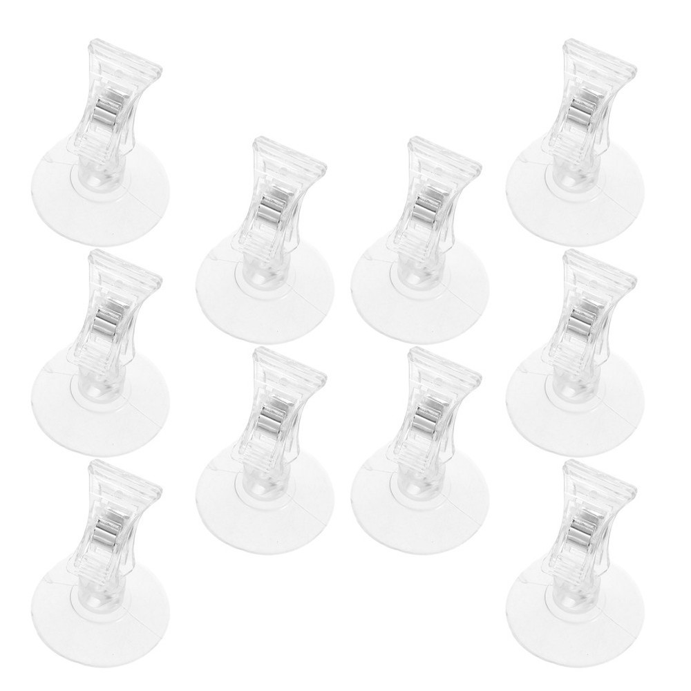 25 Pcs Advertising Suction Cup Clip Hanging Message Multi Purpose