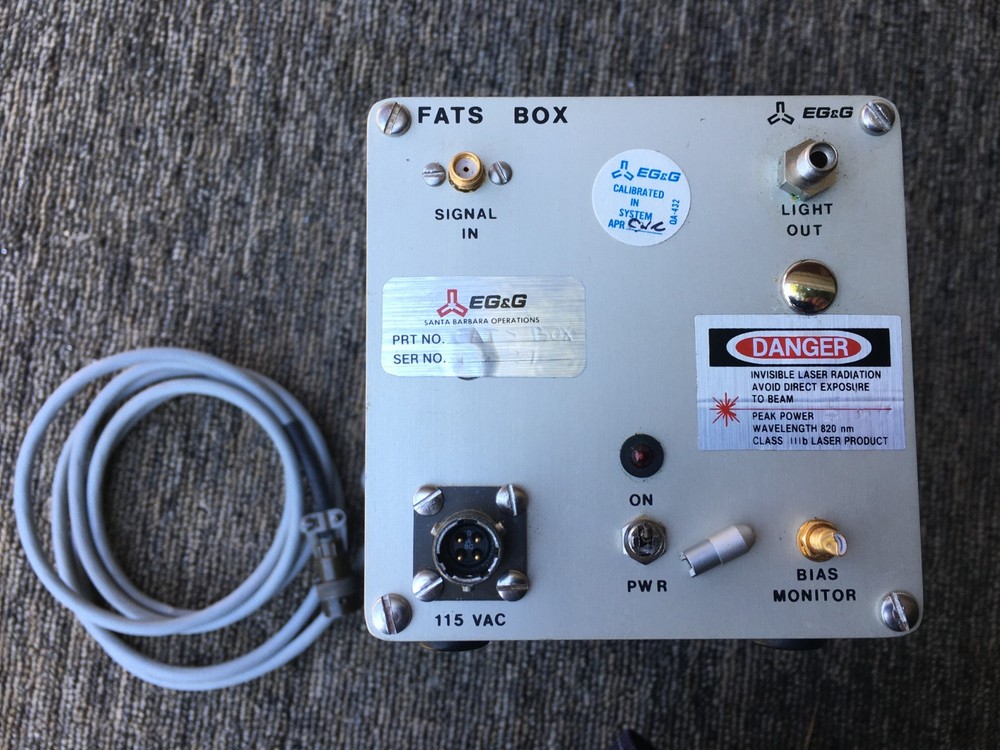 AG&G 820nm Laser Source Class III b. Laser Source