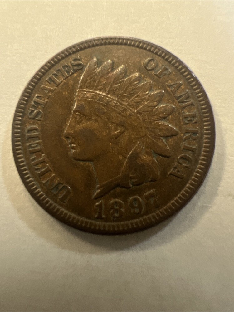 1897 P Indian Head Cent