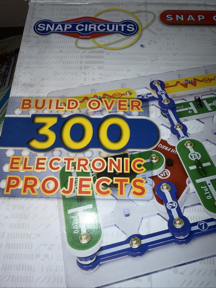 Snap Circuits Classic SC-300 Electronics Exploration Kit Opened Box Nice
